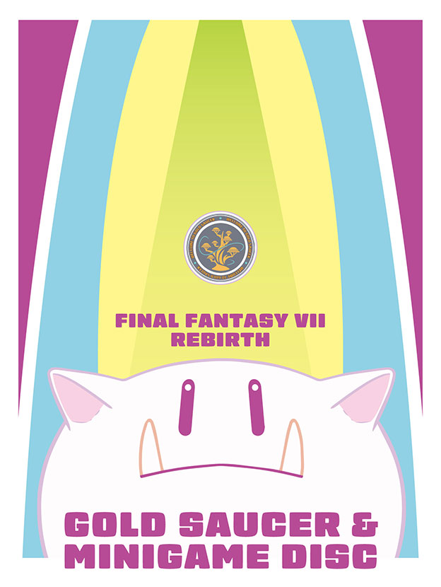 FINAL FANTASY VII REBIRTH GOLD SAUCER ＆ MINIGAME DISC CD