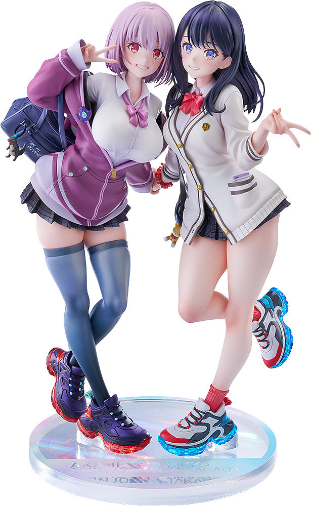 テ*ー様 TSUBURAYA SSSS GRIDMAN フィギュアセット SSSS.Gridman Figure - Akane Shinjo and Rikka Takarada Illustration