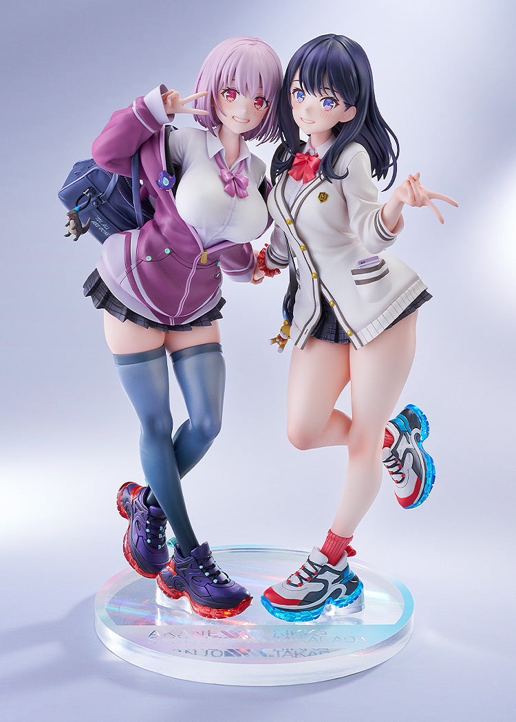 TSUBURAYA SSSS GRIDMAN フィギュアセット SSSS.Gridman Figure - Akane Shinjo and Rikka Takarada Illustration