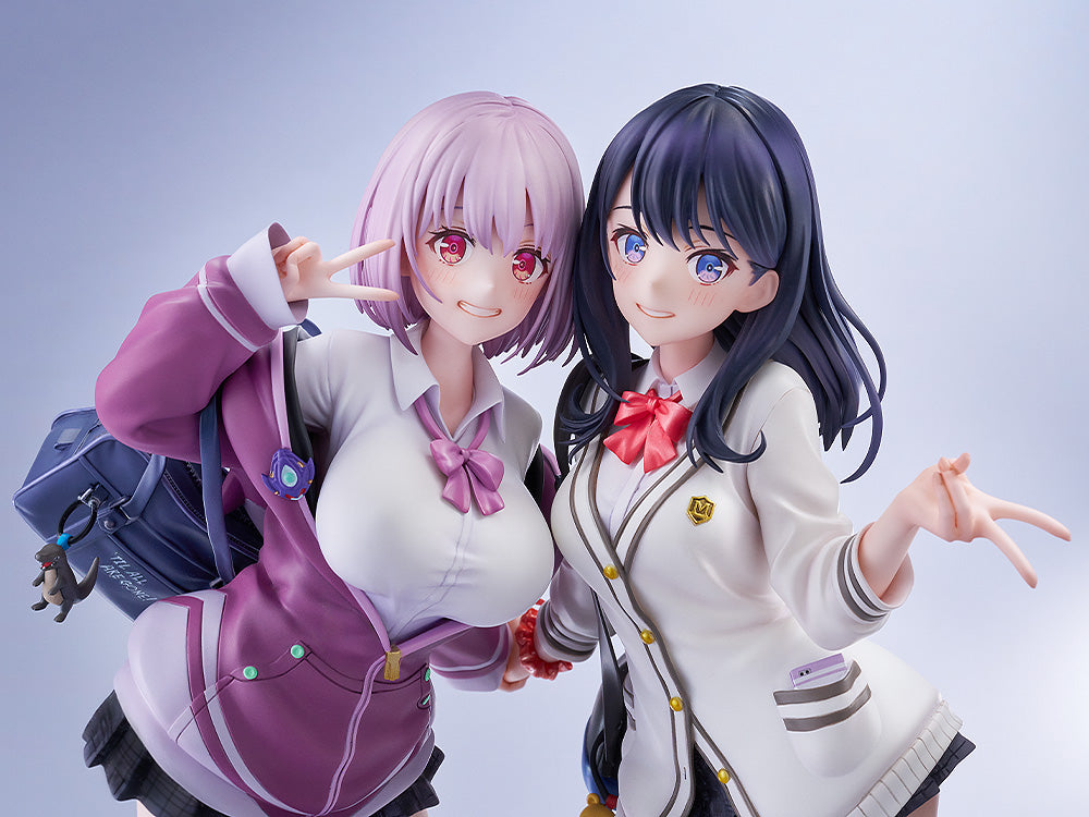 SSSS.Gridman Figure - Akane Shinjo and Rikka Takarada Illustration