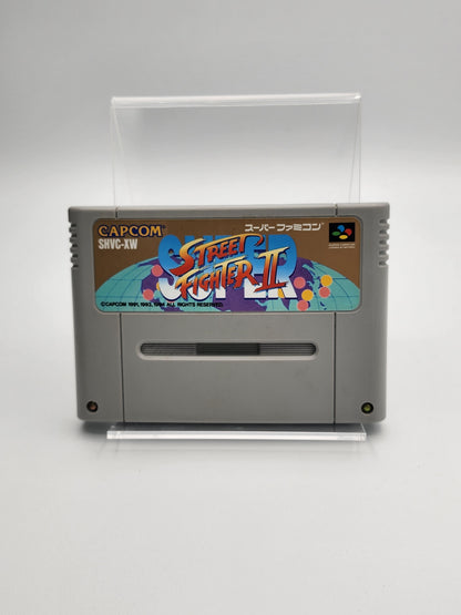[USED JAPAN] Super Street Fighter II Super Famicom (Game Cartridge Only)