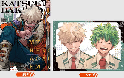 Saikyo Jump Gasha Station Special Exclusivity My Hero Academia Clear File - Katsuki Bakugo