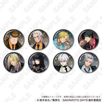 Sakamoto Days - Can Badges Jewelry Ver. Complete Set of 8 Types [Pre-order Feb 2026]