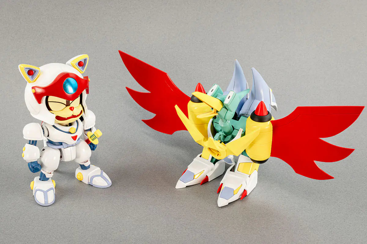 Samurai Pizza Cat - Plastic Model Kit Speedy Cerviche & Goonie
