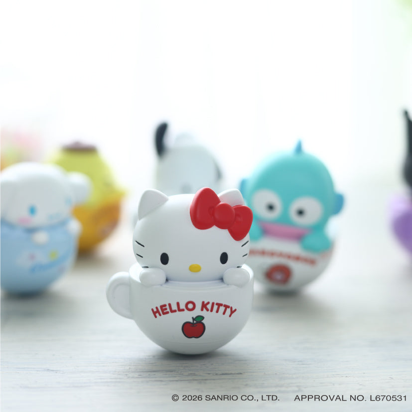 Sanrio Characters - Plump and Wobbly Tumbler Box Of 6 Types RANDOM [Pre-Order Nov 2026]