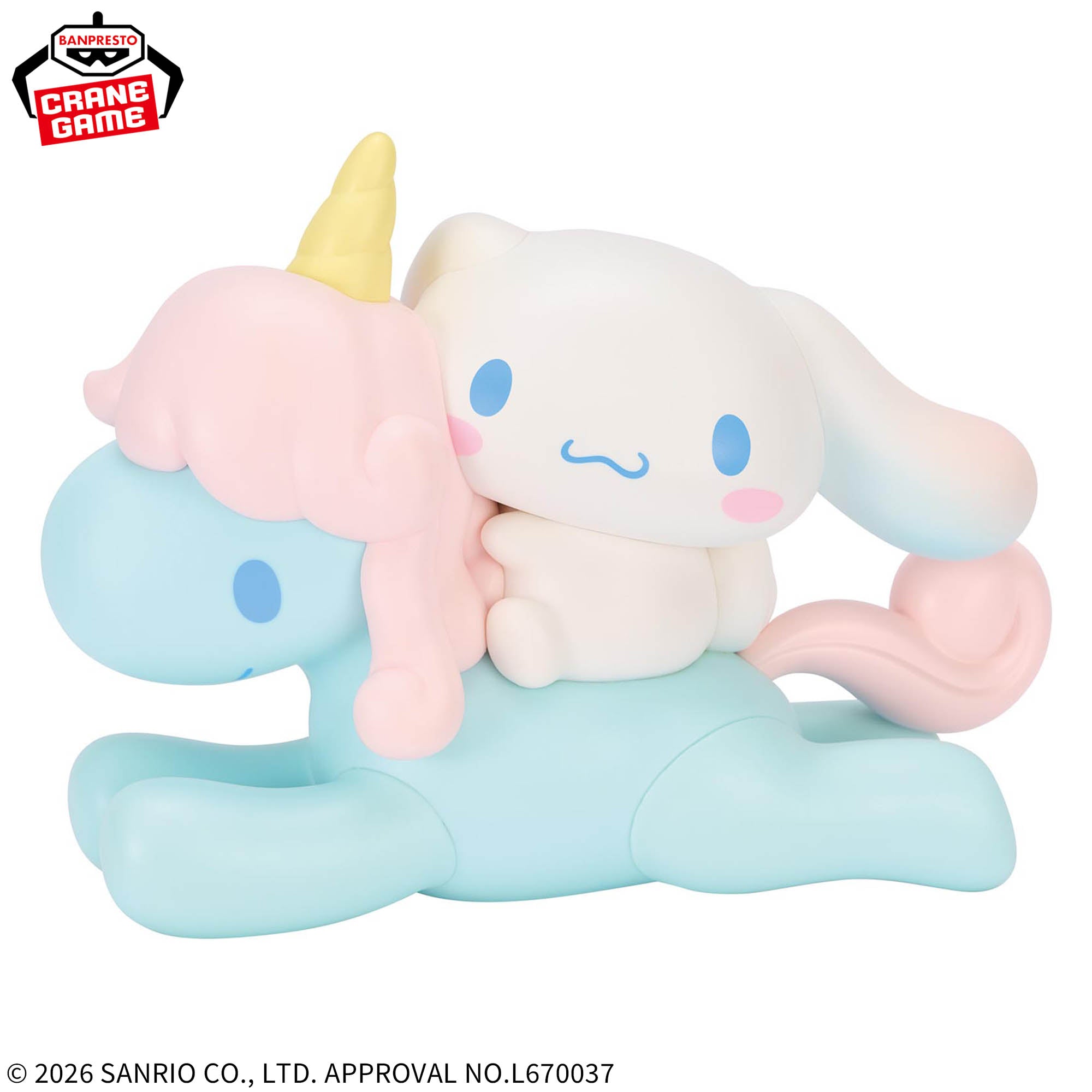 Sanrio Characters Figure - Cinnamoroll Together With Cornet [Pre-Order Jun 2026]