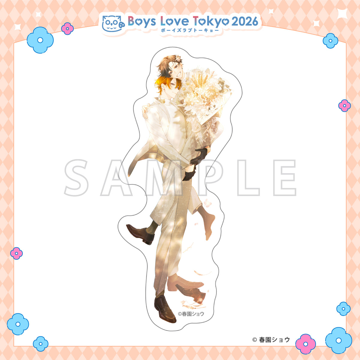 Sasaki and Miyano - Boys Love Tokyo 2026 Die-Cut Stickers [Pre-Order Late June 2026]