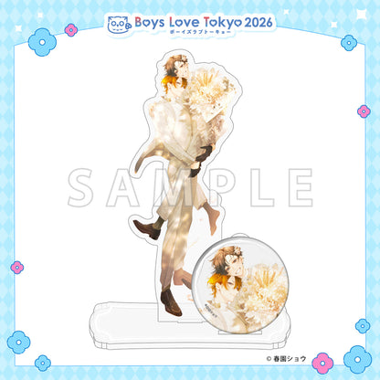 Sasaki and Miyano - Boys Love Tokyo 2026 Acrylic Stand & Can Badge Set [Pre-Order Late June 2026]