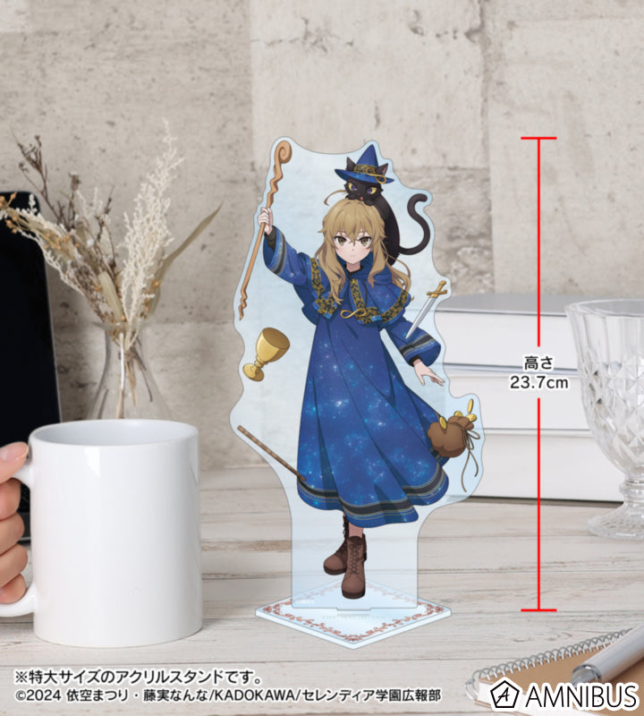 Secrets of the Silent Witch Original Illustration Extra Large Acrylic Stand - Monica Everett & Nero Tarot Ver. [Pre-Order Sep 2026]
