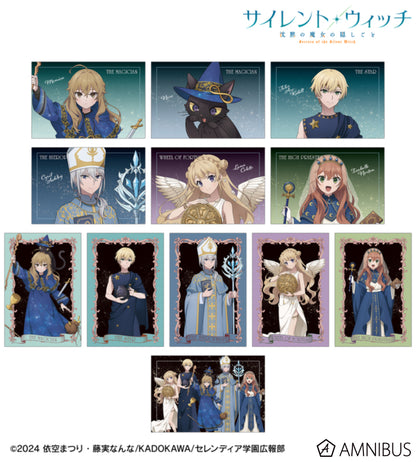 Secrets of the Silent Witch Original Illustration Tarot Ver. Trading Postcard - Complete Set Of 12 Types [Pre-Order Sep 2026]