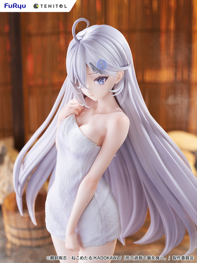 Shiboyugi : Playing Death Games to Put Food on the Table Tenitol Tall Figure - Yuki Golden Bath Ver.