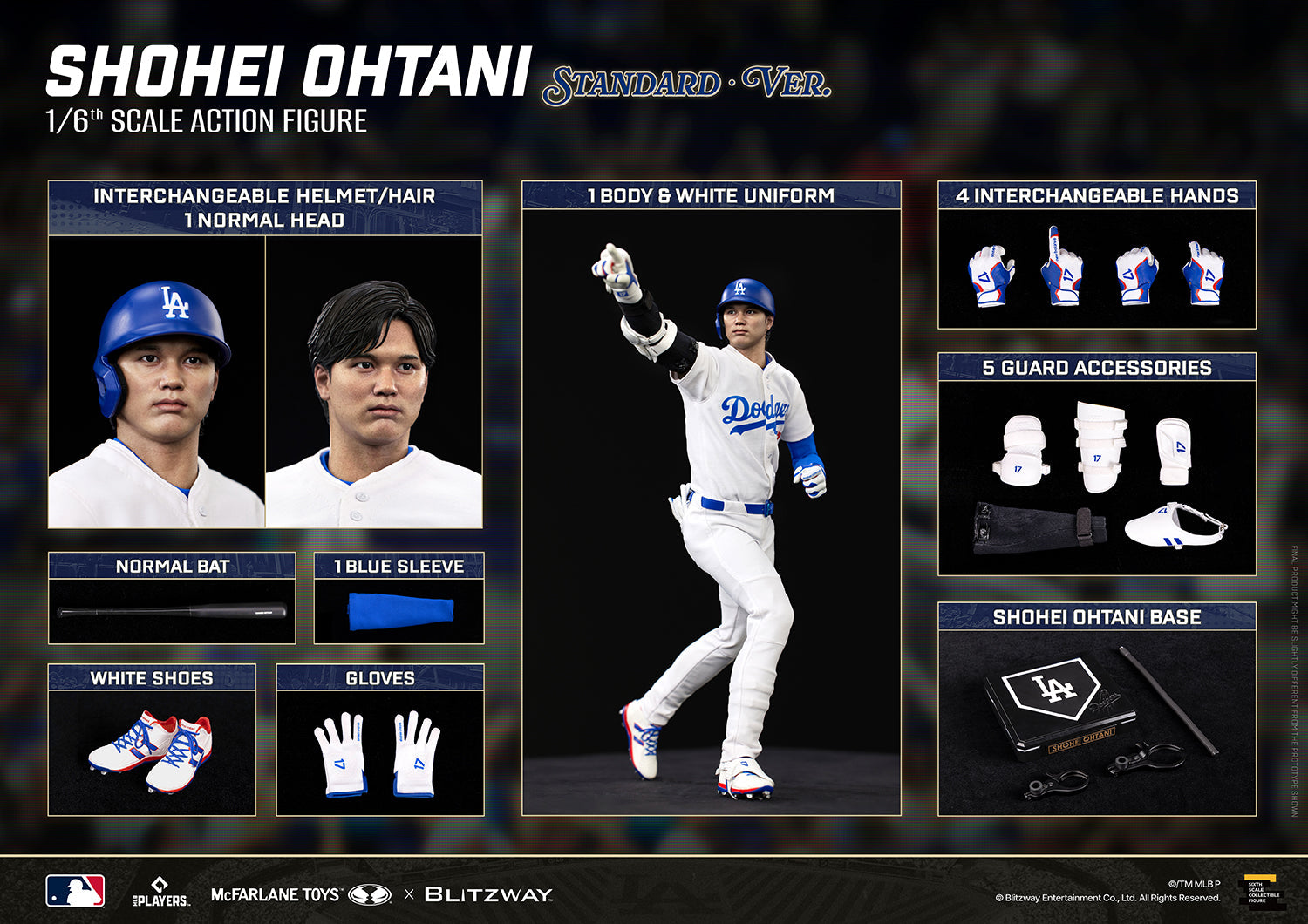 Shohei Ohtani 1/6 Scale Action Figure - Strandard Ver. [Pre-order Dec 2026]