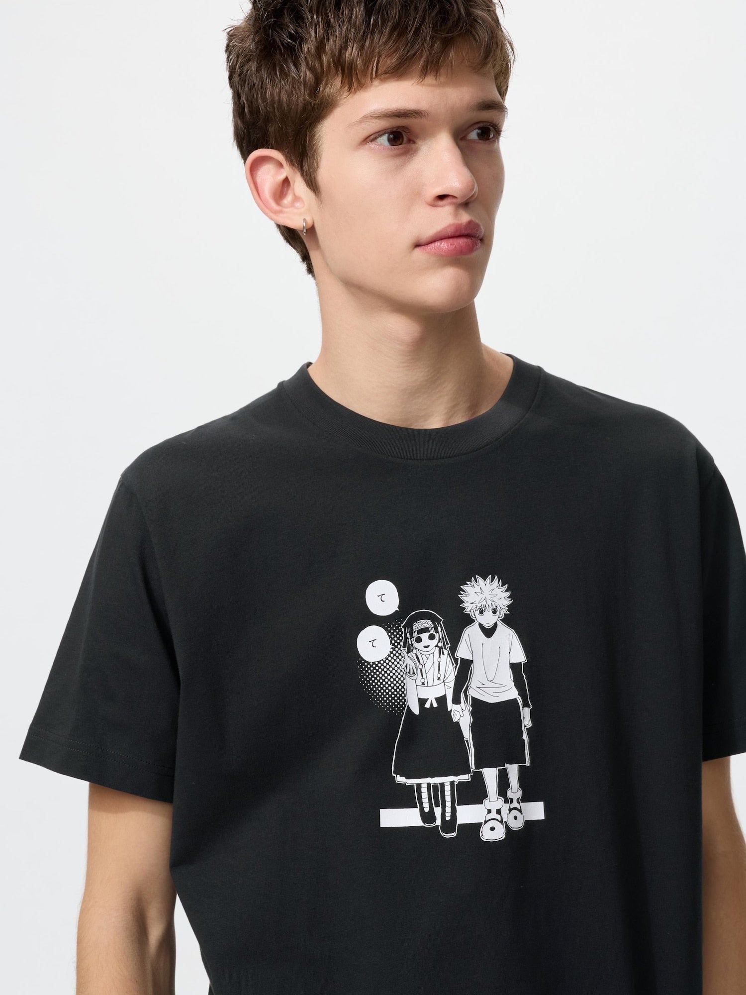 rere01134　6/14 Hunter×Hunter TシャツM Shueisha's 100th Anniversary x Uniqlo Fashion Collection - Hunter