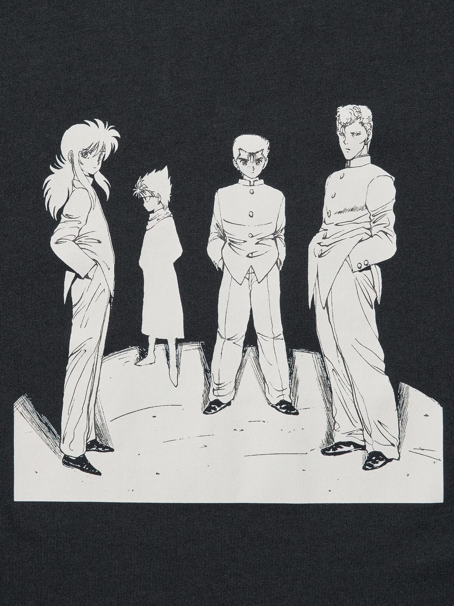 Shueisha's 100th Anniversary x Uniqlo Fashion Collection - Yu Yu Hakusho T-Shirt Vol. 1 (2 Types)