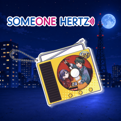 Someone Hertz x Jump GIGA 2026 Summer - Someone Hertz Radio-Style Keychain [Pre-Order Late Mar 2027])