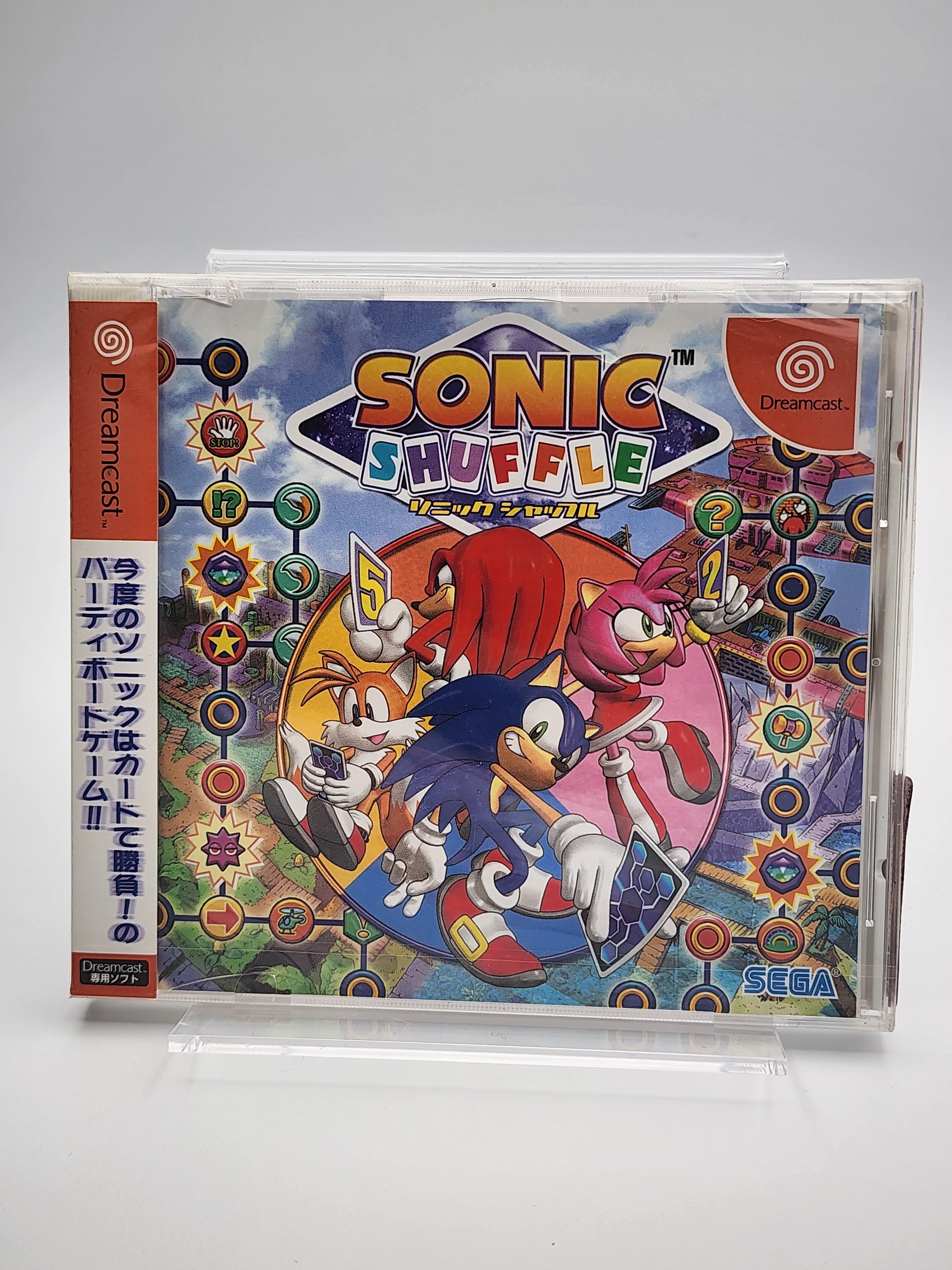 USED JAPAN] Sonic Shuffle Dreamcast (Unopened And Sealed) [SS1