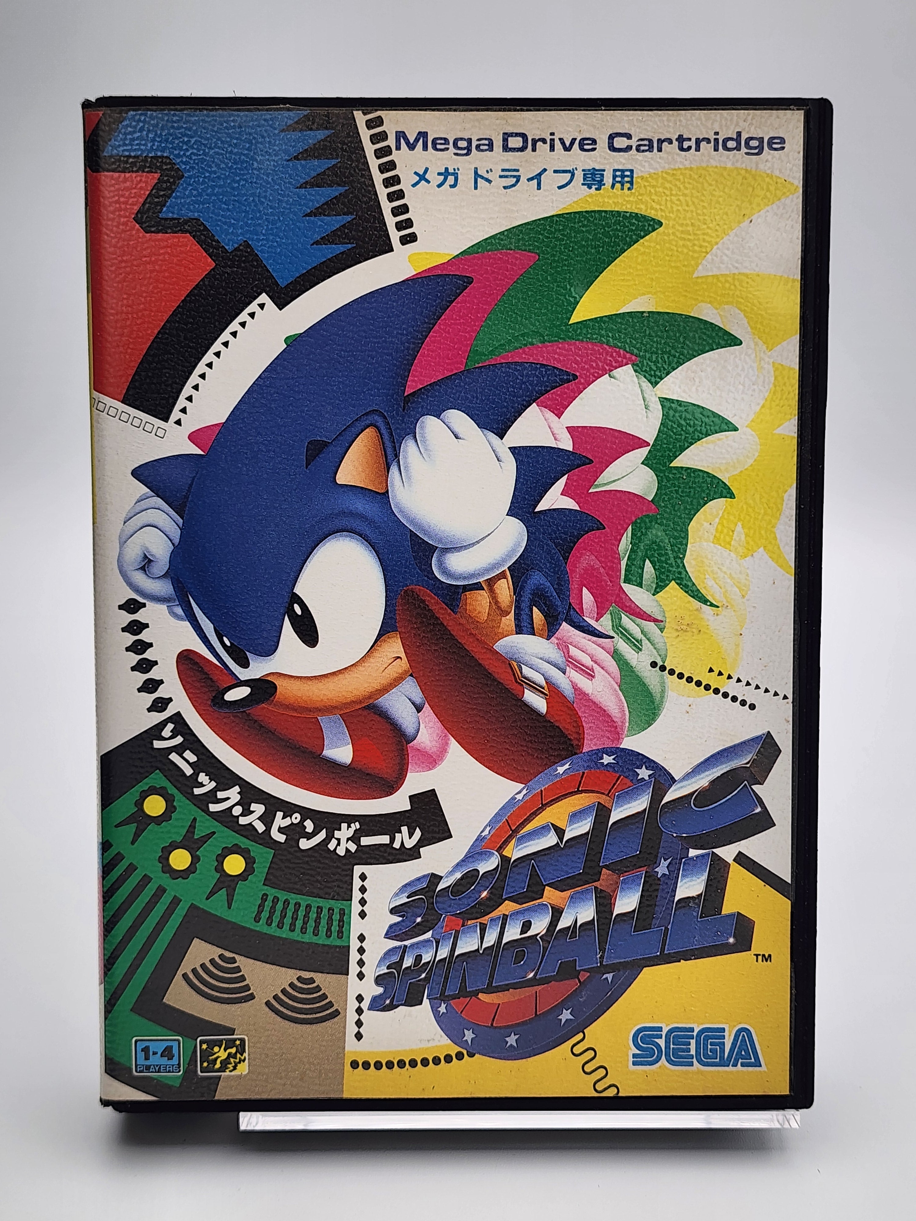 [USED JAPAN] Sonic Spinball Megadrive [SSP1]