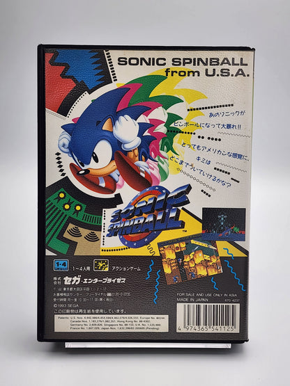 [USED JAPAN] Sonic Spinball Megadrive [SSP1]