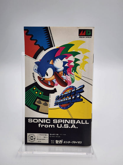 [USED JAPAN] Sonic Spinball Megadrive [SSP1]