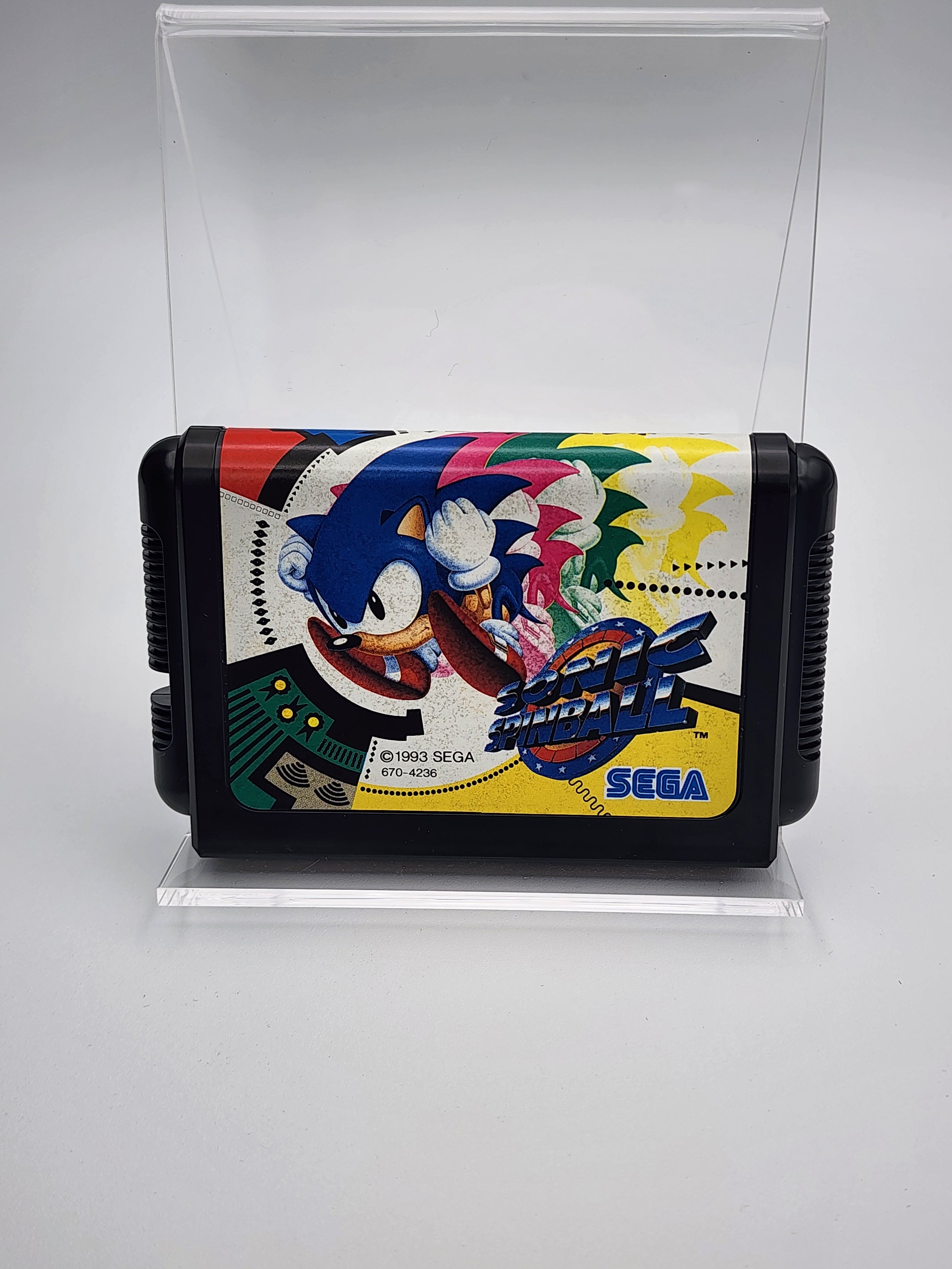 [USED JAPAN] Sonic Spinball Megadrive [SSP1]