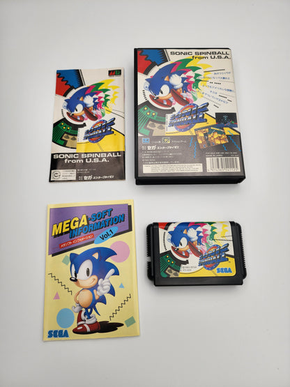[USED JAPAN] Sonic Spinball Megadrive [SSP2]