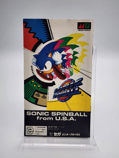 [USED JAPAN] Sonic Spinball Megadrive [SSP2]