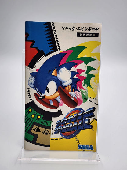 [USED JAPAN] Sonic Spinball Megadrive [SSP2]