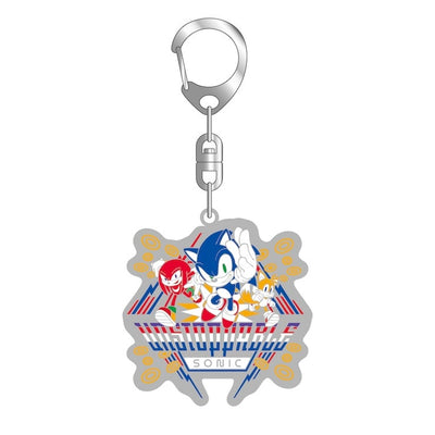 Sonic the Hedgehog - Retro Arcade Sonic Metal Keychain
