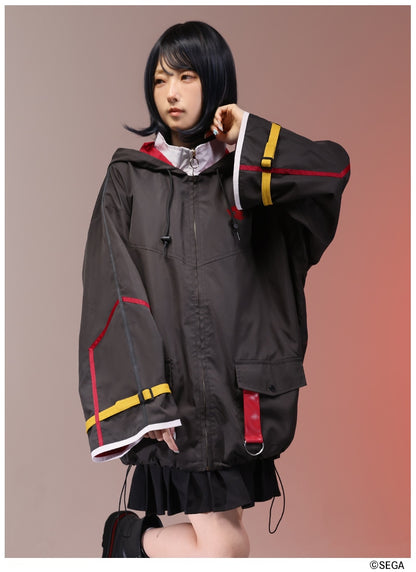 Sonic the Hedgehog x Favorite Collaboration - Shadow the Hedgehog Drawstring Hooded Blouson [Pre-Order Feb 2027]