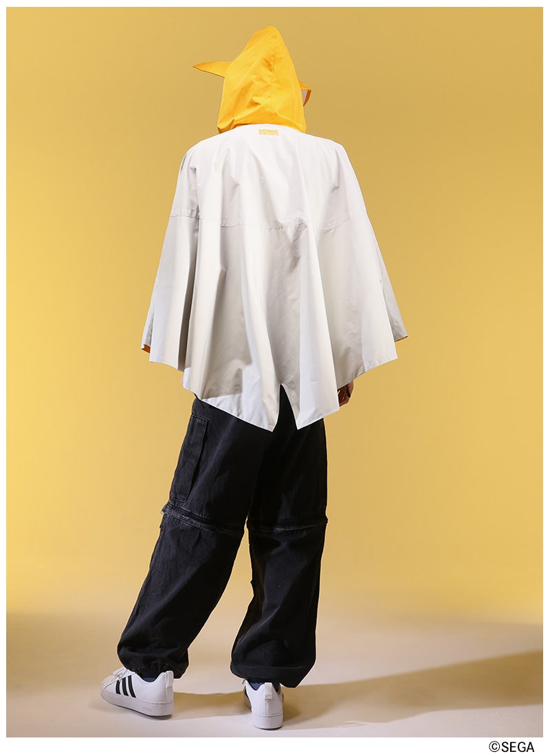 Sonic the Hedgehog x Favorite Collaboration - Tails Kind-Hearted Little Fox Cape Poncho Hoodie Jacket [Pre-Order Feb 2027]