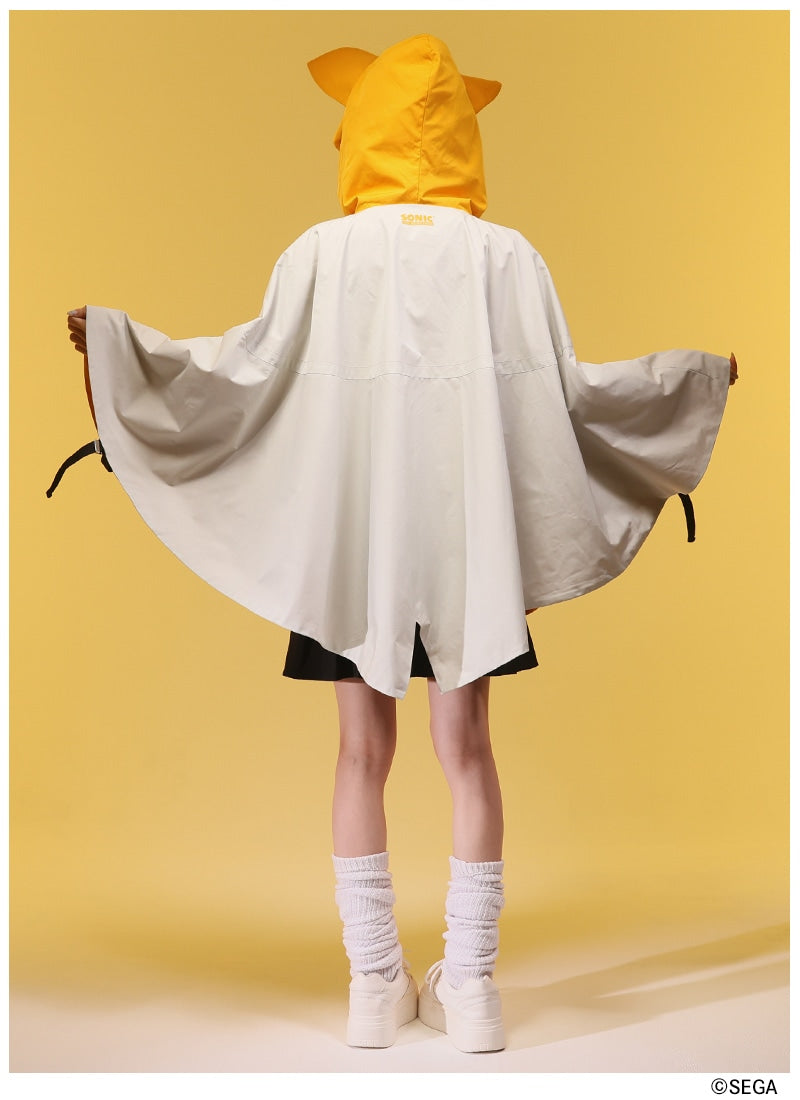 Sonic the Hedgehog x Favorite Collaboration - Tails Kind-Hearted Little Fox Cape Poncho Hoodie Jacket [Pre-Order Feb 2027]