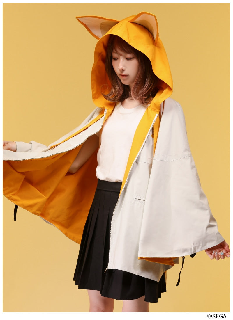 Sonic the Hedgehog x Favorite Collaboration - Tails Kind-Hearted Little Fox Cape Poncho Hoodie Jacket [Pre-Order Feb 2027]