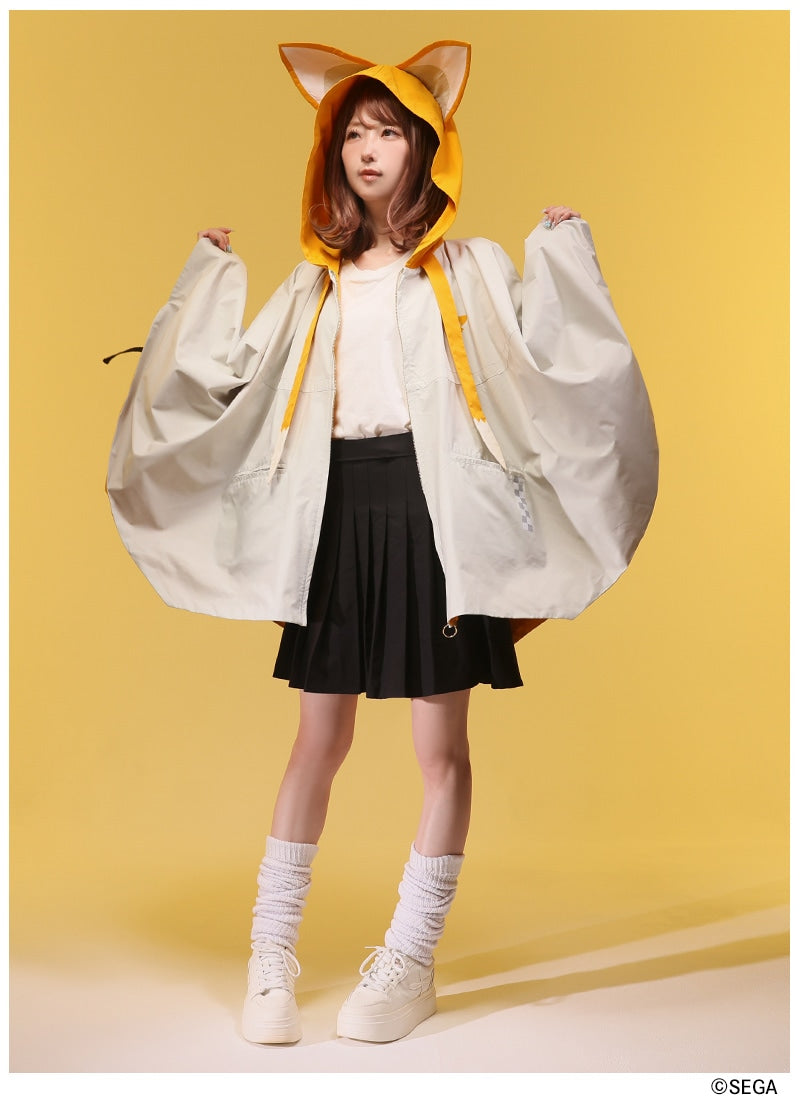 Sonic the Hedgehog x Favorite Collaboration - Tails Kind-Hearted Little Fox Cape Poncho Hoodie Jacket [Pre-Order Feb 2027]