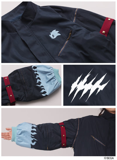 Sonic the Hedgehog x Favorite Collaboration - Werehog Midnight 2 Way Sleeve Monster Vest Jacket [Pre-Order Feb 2027]