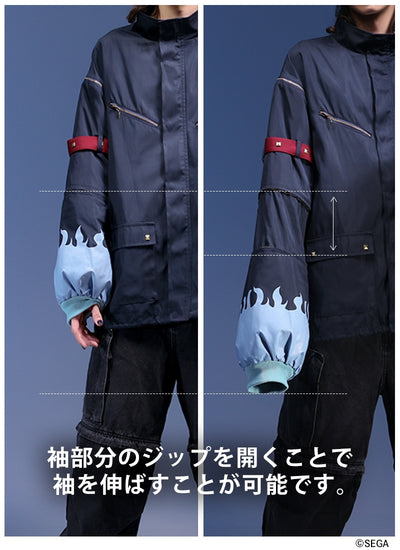 Sonic the Hedgehog x Favorite Collaboration - Werehog Midnight 2 Way Sleeve Monster Vest Jacket [Pre-Order Feb 2027]