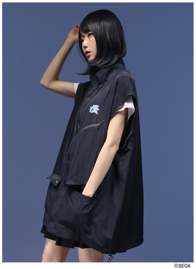 Sonic the Hedgehog x Favorite Collaboration - Werehog Midnight 2 Way Sleeve Monster Vest Jacket [Pre-Order Feb 2027]