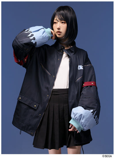 Sonic the Hedgehog x Favorite Collaboration - Werehog Midnight 2 Way Sleeve Monster Vest Jacket [Pre-Order Feb 2027]