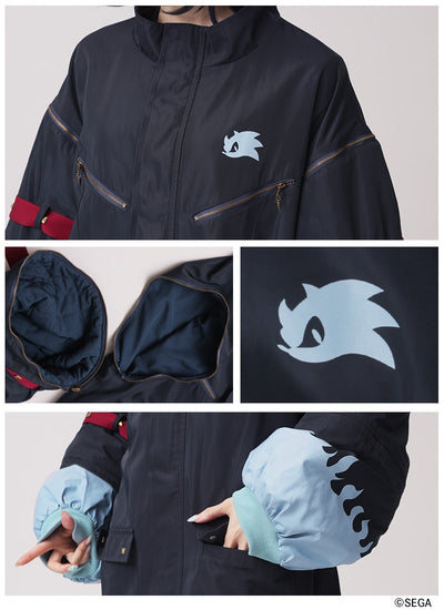 Sonic the Hedgehog x Favorite Collaboration - Werehog Midnight 2 Way Sleeve Monster Vest Jacket [Pre-Order Feb 2027]