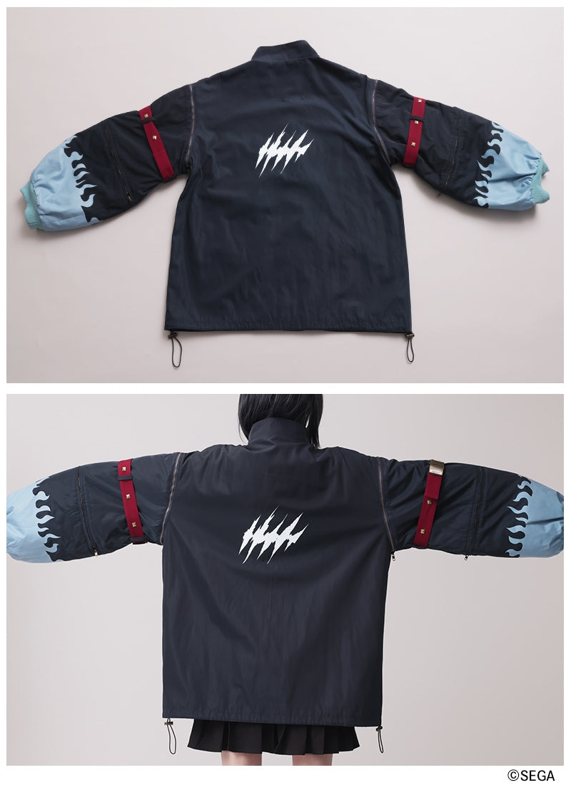 Sonic the Hedgehog x Favorite Collaboration - Werehog Midnight 2 Way Sleeve Monster Vest Jacket [Pre-Order Feb 2027]