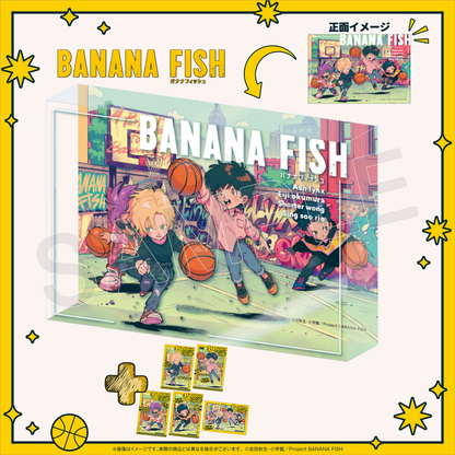 Special Bundle] Banana Fish - Chibi Acrylic Block + Bonus Card