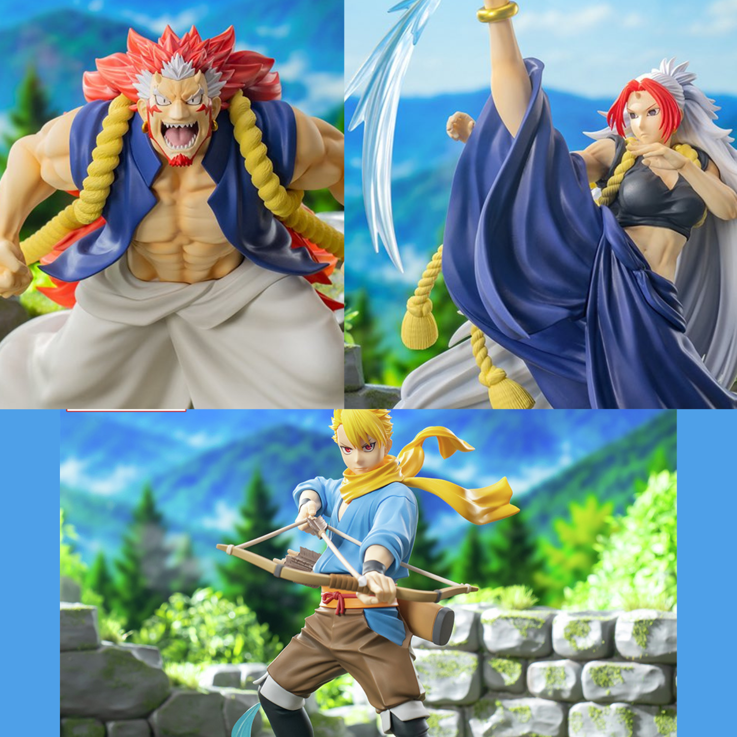 [Special Bundle] Daemons of the Shadow Realm Luminasta Figure - Yuru, Right & Left Complete Set of 3 Types [Pre-order Feb 2027]