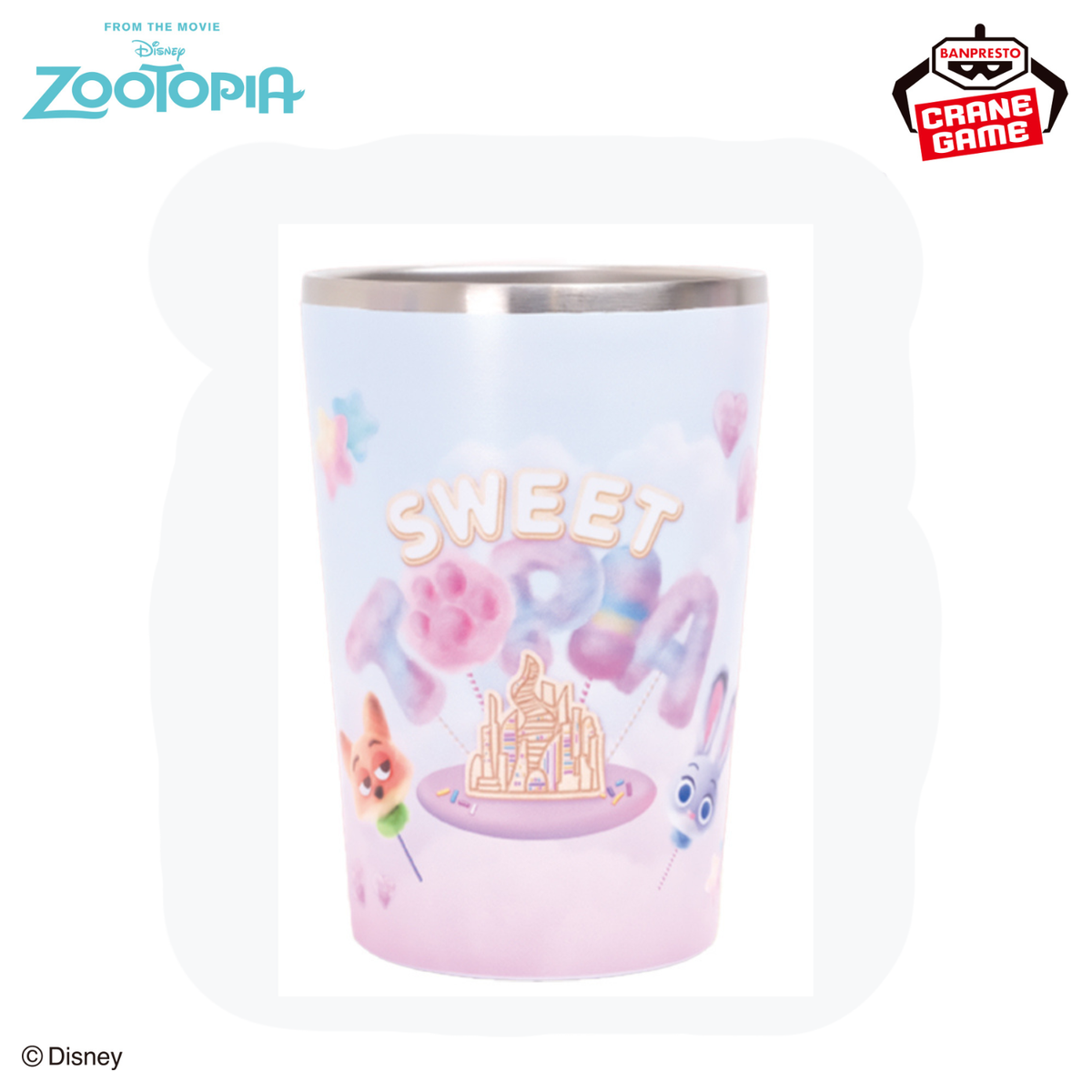 [Special Bundle] Disney Character Zootopia - Multicolor Tumbler Sweet Topia (4 Types)
