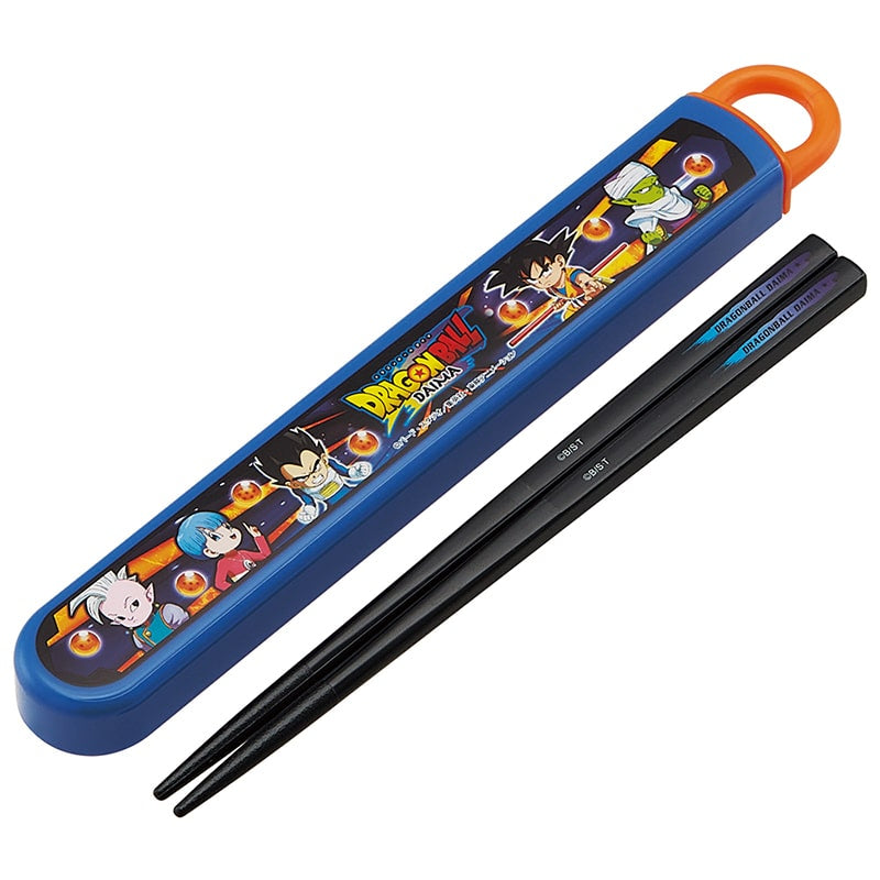[Special Bundle ]Dragon Ball - Rectangular Lunch Box Dragon Ball Design Daima Ver. + Chopsticks & Chopstick Case Set