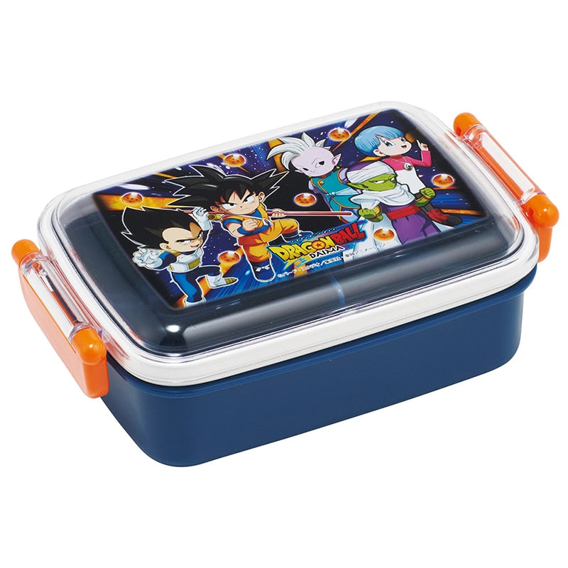 [Special Bundle ]Dragon Ball - Rectangular Lunch Box Dragon Ball Design Daima Ver. + Chopsticks & Chopstick Case Set