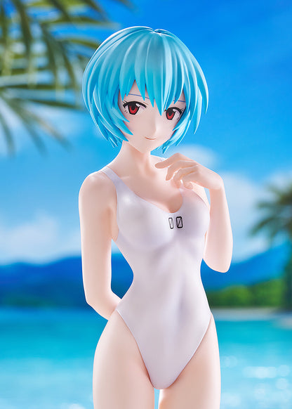 [Special Bundle] Evangelion Pop Up Parade - Ayanami Rei & Shikinami Asuka Langley L Size Figure Beach Queens Ver. [Pre-Order Jan 2027]