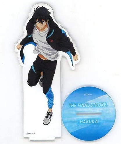 [Special Bundle] Free! The Movie - Acrylic Stand Haruka Nanase + PASH! November 2021 Haruka Nanase Cover