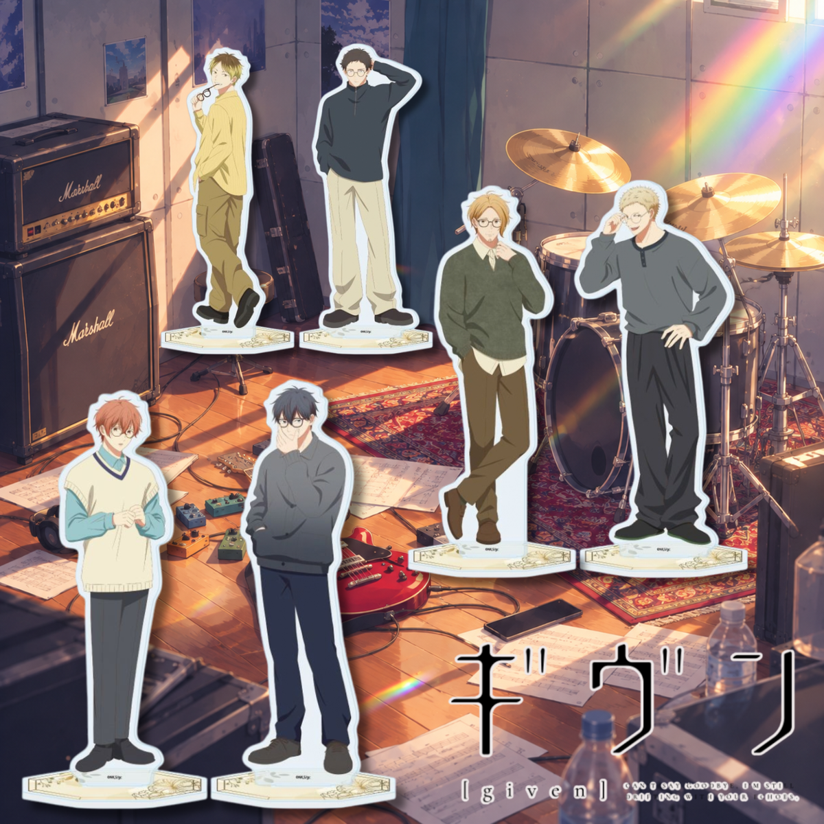 [Special Bundle] Given - Acrylic Stand Complete Set of 6 [Pre-Order Nov 2026]