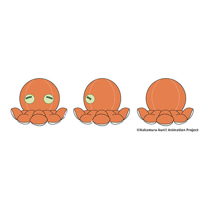 [Special Bundle] Go for It, Nakamura! - Octopus plushie + Crab & Octopus Acrylic Keychain Set [Pre-Order Mar 2027]