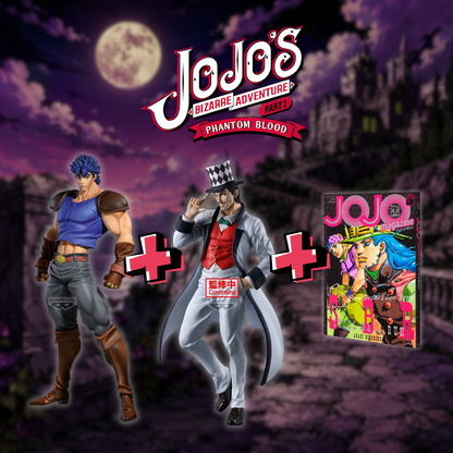 [Special Bundle] Jojo's Bizarre Adventure Phantom Blood - Will A. Zeppeli + Jonathan Joestar + JOJO magazine 2026 Spring [Pre-Order Dec 2026]