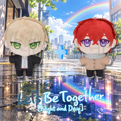 [Special Bundle ] Let's Be Together: Night and Day - Chiaki Kamimura Nui Pal Plush - 10th Anniversary Complete Set of 2 Types [Pre-Order Oct 2026]